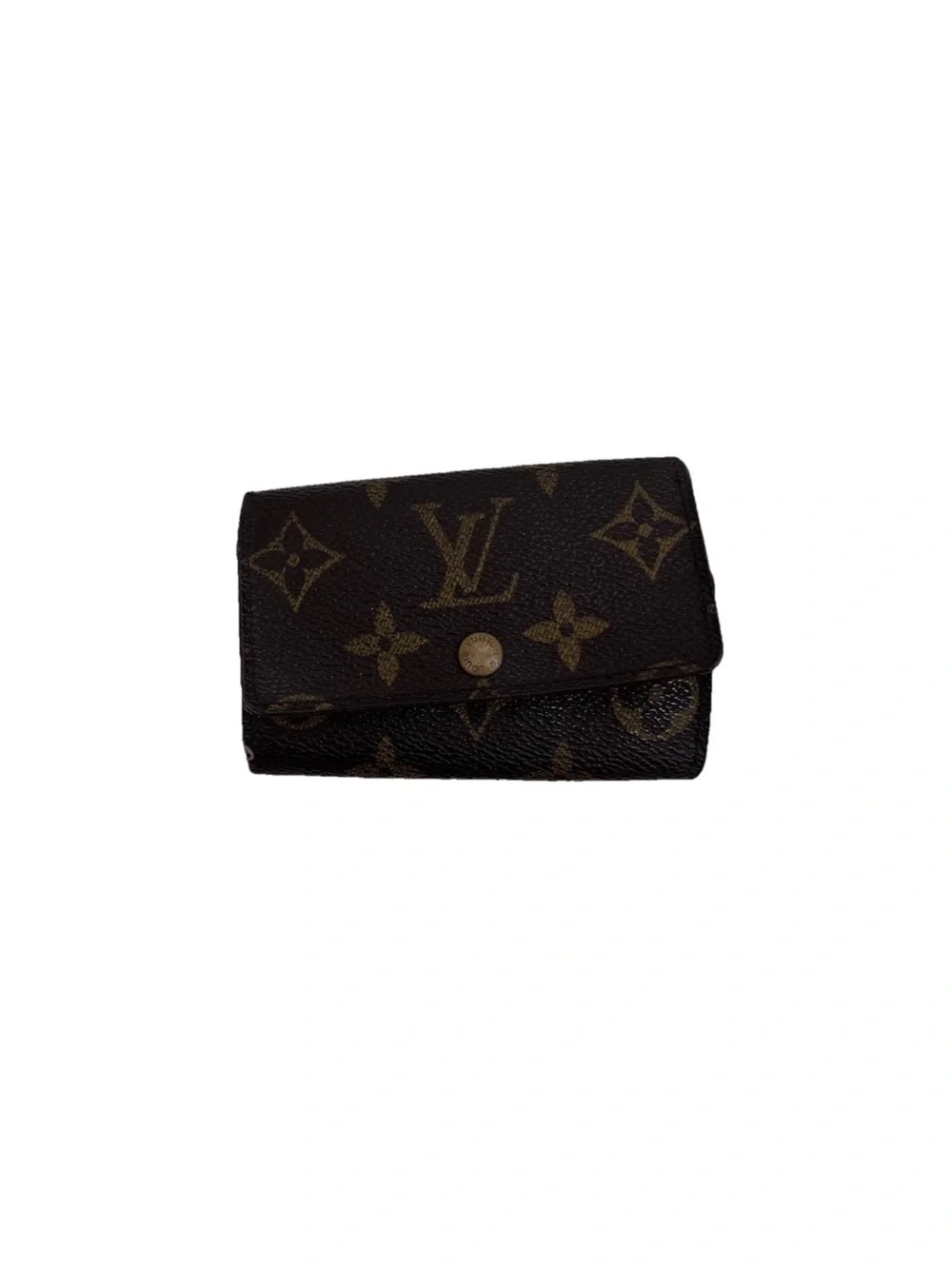 Louis Vuitton Monogram Multicles 6 Key Holder Key Case Wallet Brown Canvas LV
